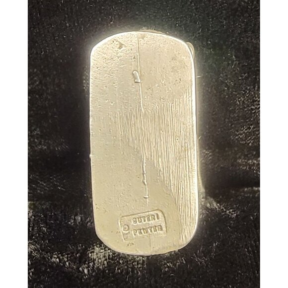 Vintage Cuteri Pewter Bird on Nest with Babies - Picture 6 of 9